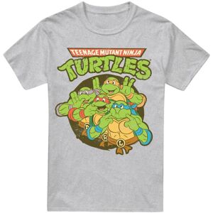 (L, Sport Heather) Teenage Mutant Ninja Turtles Mens Silly Turtles T-Shirt (L, Sport Heather) Teenage Mutant Ninja Turtles Mens Silly Turtles T-Shirt