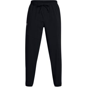 (XXL, Black/White) Under Armour Mens Vibe Woven Jogging Bottoms (XXL, Black/White) Under Armour Mens Vibe Woven Jogging Bottoms