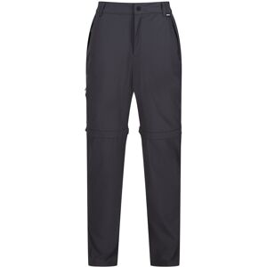 (42R, Ash) Regatta Mens Travel Light Zip-Off Trousers (42R, Ash) Regatta Mens Travel Light Zip-Off Trousers