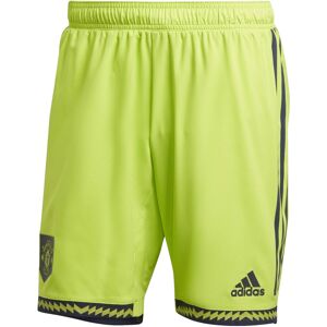 (XS, Green) Adidas Mens 2022/23 Manchester United FC Third Shorts (XS, Green) Adidas Mens 2022/23 Manchester United FC Third Shorts