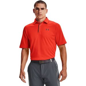 Under Armour Men's Tech Golf Polo Phoenix Fire (296)/Pitch Gray Large Under Armour Men's Tech Golf Polo Phoenix Fire (296)/Pitch Gray Large