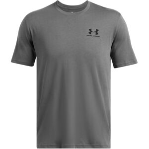 (S, Castle Rock Grey/Black) Under Armour Mens Sportstyle Short-Sleeved T-Shirt (S, Castle Rock Grey/Black) Under Armour Mens Sportstyle Short-Sleeved T-Shirt