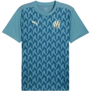 Puma (M) 2024-2025 Marseille Pre-Match Shirt (Bold Blue) Puma (M) 2024-2025 Marseille Pre-Match Shirt (Bold Blue)