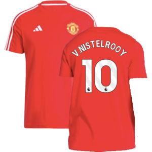 adidas (XXL) 2024-2025 Man Utd DNA Tee (Red) (V.Nistelrooy 10) adidas (XXL) 2024-2025 Man Utd DNA Tee (Red) (V.Nistelrooy 10)