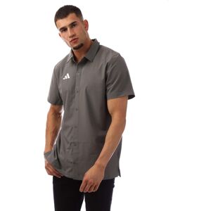 (L, Grey-White) Adidas Mens Tor Polo Shirt (L, Grey-White) Adidas Mens Tor Polo Shirt