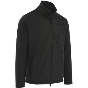 (L, Caviar) Callaway Golf Mens 2025 Mixed Media Full Zip Pullover Water Repellen (L, Caviar) Callaway Golf Mens 2025 Mixed Media Full Zip Pullover Water Repellen