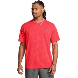 (XXL, Red) Under Armour Mens Tech Geotessa Vent T-Shirt (XXL, Red) Under Armour Mens Tech Geotessa Vent T-Shirt