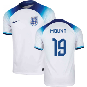 Nike (XXL) 2022-2023 England Home Shirt (Mount 19) Nike (XXL) 2022-2023 England Home Shirt (Mount 19)