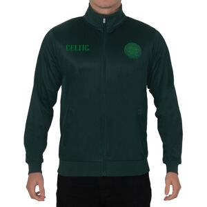(Forest Green, Large) Celtic FC Mens Jacket Track Top Retro OFFICIAL Football Gi (Forest Green, Large) Celtic FC Mens Jacket Track Top Retro OFFICIAL Football Gi