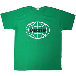 (L, Green) Oasis World Tour 1998 Mexico City T Shirt (L, Green) Oasis World Tour 1998 Mexico City T Shirt