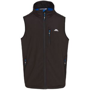(XS, Black) Trespass Mens Softshell Gilet Bodywarmer Vassus (XS, Black) Trespass Mens Softshell Gilet Bodywarmer Vassus