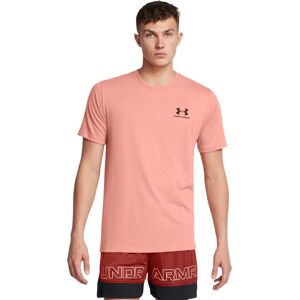 Under Armour Men's Sportstyle Left Chest Short-Sleeve T-Shirt (696) Canyon Pink Under Armour Men's Sportstyle Left Chest Short-Sleeve T-Shirt (696) Canyon Pink