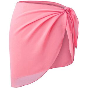 Unbranded (Pink) Women's Summer Beach Bikini Cover Up Skirt Holiday Casual Swimwear Plain Unbranded (Pink) Women's Summer Beach Bikini Cover Up Skirt Holiday Casual Swimwear Plain