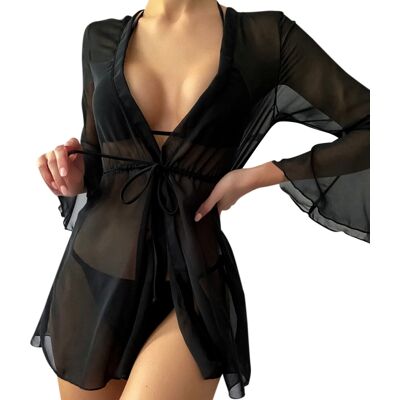 Unbranded Women's Swimsuit Cover Up Sheer Mesh Shorts Beach Wrap Bikini Wraps Solid Pom Sh Unbranded Women's Swimsuit Cover Up Sheer Mesh Shorts Beach Wrap Bikini Wraps Solid Pom Sh