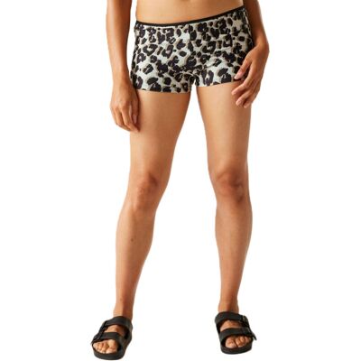 (20, Leopard Print) Regatta Womens Aceana Swim Shorts (20, Leopard Print) Regatta Womens Aceana Swim Shorts