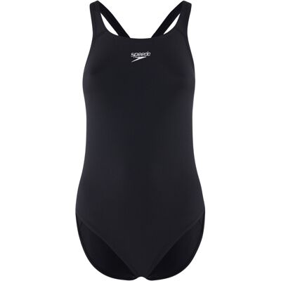 (14 UK, Black) Speedo Womens/Ladies Medalist Eco Endurance+ One Piece Swimsuit (14 UK, Black) Speedo Womens/Ladies Medalist Eco Endurance+ One Piece Swimsuit