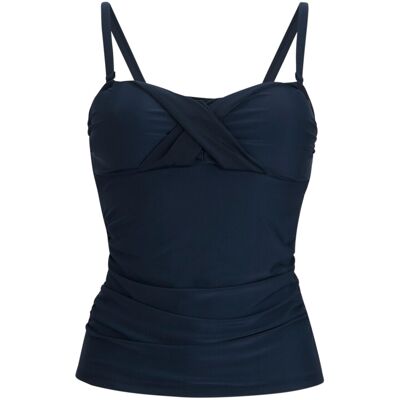 (8 UK, Navy) Regatta Womens/Ladies Aceana III Tankini Top (8 UK, Navy) Regatta Womens/Ladies Aceana III Tankini Top