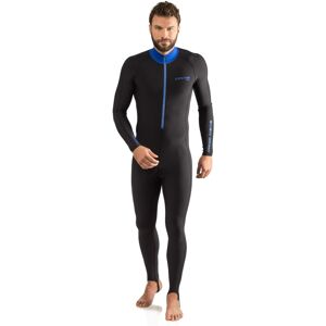 Cressi Men's 1mm One piece wetsuit Skin, Black Blue, L/4 UK Cressi Men's 1mm One piece wetsuit Skin, Black Blue, L/4 UK