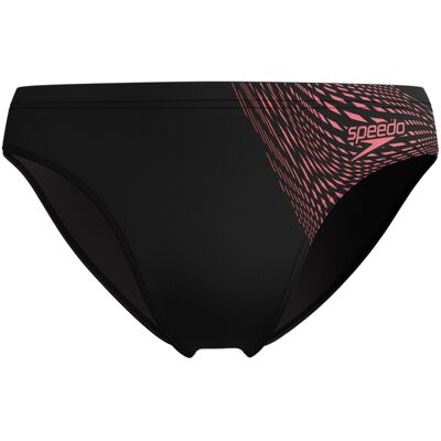 (XXS, Black/Coral) Speedo Mens Medley Logo Endurance+ Swim Briefs (XXS, Black/Coral) Speedo Mens Medley Logo Endurance+ Swim Briefs
