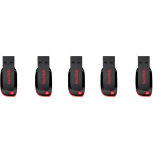 Sandisk 32GB Cruzer Blade USB 2.0 Flash Drive (SDCZ50-032G) Pack of 5 Sandisk 32GB Cruzer Blade USB 2.0 Flash Drive (SDCZ50-032G) Pack of 5