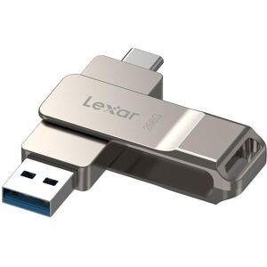 Lexar D40E 256GB Dual Drive USB 3.2 Gen 1 Type-C Jump Drive, USB-C Flash Drive M Lexar D40E 256GB Dual Drive USB 3.2 Gen 1 Type-C Jump Drive, USB-C Flash Drive M