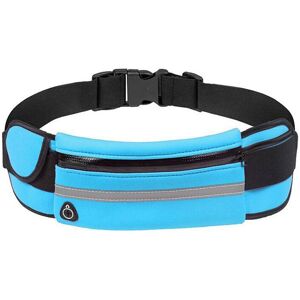 Unbranded (Sky Blue) Waterproof Running Belt Bum Waist Pouch Fanny Pack Camping Sport Hiki Unbranded (Sky Blue) Waterproof Running Belt Bum Waist Pouch Fanny Pack Camping Sport Hiki