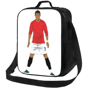Famgem Lunch Bag Cristiano Ronaldo MUFC Tote Insulated Kids Cooler School Travel Famgem Lunch Bag Cristiano Ronaldo MUFC Tote Insulated Kids Cooler School Travel