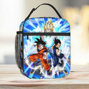 Famgem Lunch Bag Goku And Vegeta(Vegito) Tote Insulated Cooler Kids School Travel Famgem Lunch Bag Goku And Vegeta(Vegito) Tote Insulated Cooler Kids School Travel