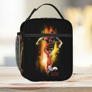 Famgem Lunch Bag Ronaldo Tote Insulated Cooler Kids School Travel Famgem Lunch Bag Ronaldo Tote Insulated Cooler Kids School Travel