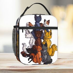 Famgem Lunch Bag Celebrating Warrior Cats - Insulated Cooler Tote for Kids, School & Tr Famgem Lunch Bag Celebrating Warrior Cats - Insulated Cooler Tote for Kids, School & Tr