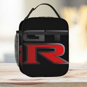 Famgem Lunch Bag GT-R LOGO Tote Insulated Cooler Kids School Travel Famgem Lunch Bag GT-R LOGO Tote Insulated Cooler Kids School Travel