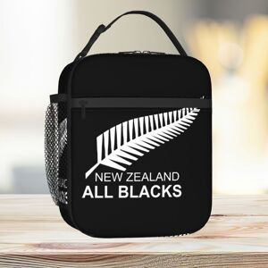 Famgem Lunch Bag New NEW ZEALAND ALL BLACKS Rugby Tote Insulated Cooler Kids School Tra Famgem Lunch Bag New NEW ZEALAND ALL BLACKS Rugby Tote Insulated Cooler Kids School Tra