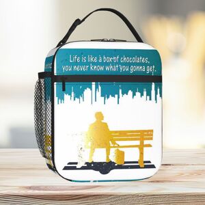 Famgem Lunch Bag Forrest Gump Love Tote Insulated Cooler Kids School Travel Famgem Lunch Bag Forrest Gump Love Tote Insulated Cooler Kids School Travel