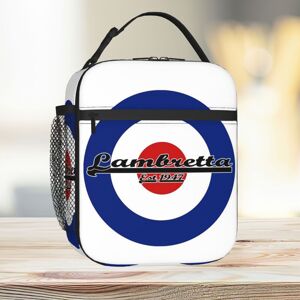 Famgem Lunch Bag Team Lambretta MOD Target Tote Insulated Cooler Kids School Travel Famgem Lunch Bag Team Lambretta MOD Target Tote Insulated Cooler Kids School Travel