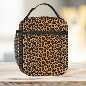 Famgem Leopard Tote Insulated Lunch Bag - Large-Capacity Cooler for Kids, School & Trav Famgem Leopard Tote Insulated Lunch Bag - Large-Capacity Cooler for Kids, School & Trav