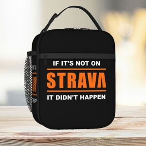 Famgem Lunch Bag If It's Not On Strava It Didn't Happen Tote Insulated Cooler Kids Scho Famgem Lunch Bag If It's Not On Strava It Didn't Happen Tote Insulated Cooler Kids Scho