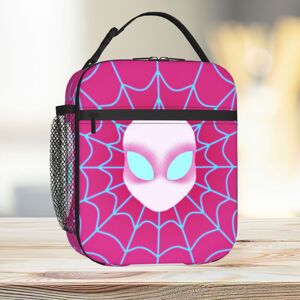 Famgem Lunch Bag Ghost Spider Tote Insulated Cooler Kids School Travel Famgem Lunch Bag Ghost Spider Tote Insulated Cooler Kids School Travel