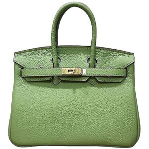 Unbranded (Avocado green, 30*23*16cm) Ladies Women Leather Handbag Birkin First Layer Cowh Unbranded (Avocado green, 30*23*16cm) Ladies Women Leather Handbag Birkin First Layer Cowh