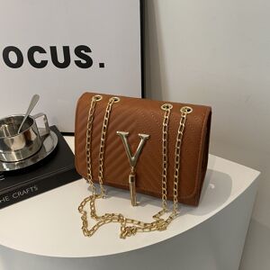 Unbranded (Brown) Pu Material Shoulder Crossbody Bag Handbag Large Capacity Underarm Bag W Unbranded (Brown) Pu Material Shoulder Crossbody Bag Handbag Large Capacity Underarm Bag W