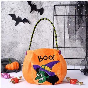 Unbranded (Orange) 2022 Halloween Candy Bag Haloween Pumpkin Witch Black Cat Handbag Trick Unbranded (Orange) 2022 Halloween Candy Bag Haloween Pumpkin Witch Black Cat Handbag Trick