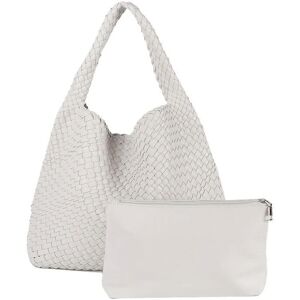 Unbranded (White) MOOWOO Fashion Ladies Bag Woven Bag PU Leather Cute Handbag Vegetable Ba Unbranded (White) MOOWOO Fashion Ladies Bag Woven Bag PU Leather Cute Handbag Vegetable Ba