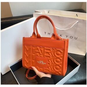 qimorigeng (Orange) Women's handbags New embossed design tote tote bag large capacity bag b qimorigeng (Orange) Women's handbags New embossed design tote tote bag large capacity bag b