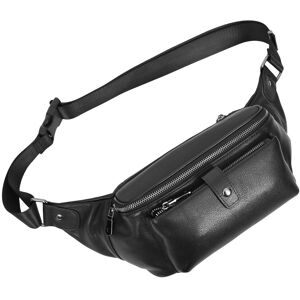A1 FASHION GOODS Real Leather Waist Pack Mobile Money Multiple Pockets Bum Bag Travel Pouch AY18 A1 FASHION GOODS Real Leather Waist Pack Mobile Money Multiple Pockets Bum Bag Travel Pouch AY18
