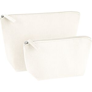 (16cm x 6cm x 12.5cm, Soft White) Bagbase Felt Accessory Bag (16cm x 6cm x 12.5cm, Soft White) Bagbase Felt Accessory Bag