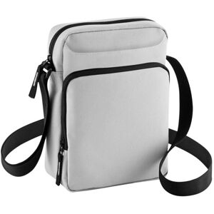(One Size, Light Grey) Bagbase Crossbody Bag (One Size, Light Grey) Bagbase Crossbody Bag
