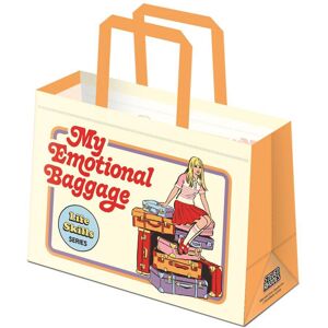 Steven Rhodes My Emotional Baggage Reusable Tote Bag Steven Rhodes My Emotional Baggage Reusable Tote Bag