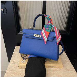 Unbranded (Dark blue) Mini Kelly bag shoulder crossbody handbag Unbranded (Dark blue) Mini Kelly bag shoulder crossbody handbag