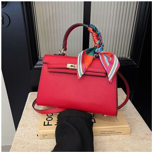 Unbranded (Red) Mini Kelly bag shoulder crossbody handbag Unbranded (Red) Mini Kelly bag shoulder crossbody handbag
