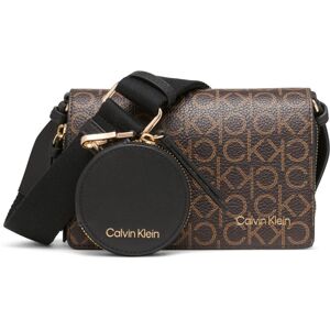 Calvin Klein Millie Triple Compartment Camera Bag Crossbody BrownKhakiBlack Calvin Klein Millie Triple Compartment Camera Bag Crossbody BrownKhakiBlack