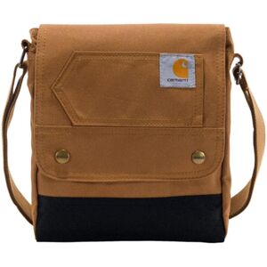 Carhartt Unisex Snap Crossbody Bag Brown One Size Carhartt Unisex Snap Crossbody Bag Brown One Size